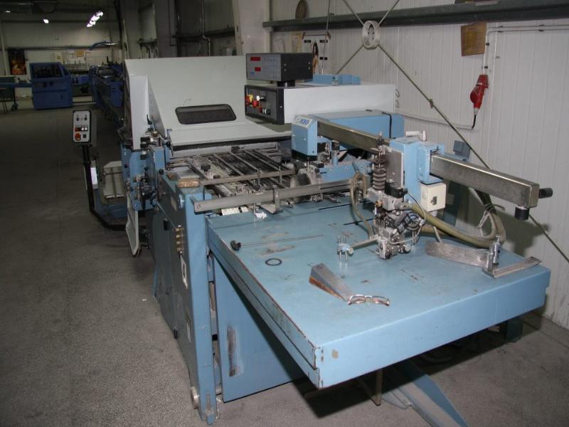 Linia do przygotowania wkladek pod oprawe twarda, Naswietlarka CTP-4