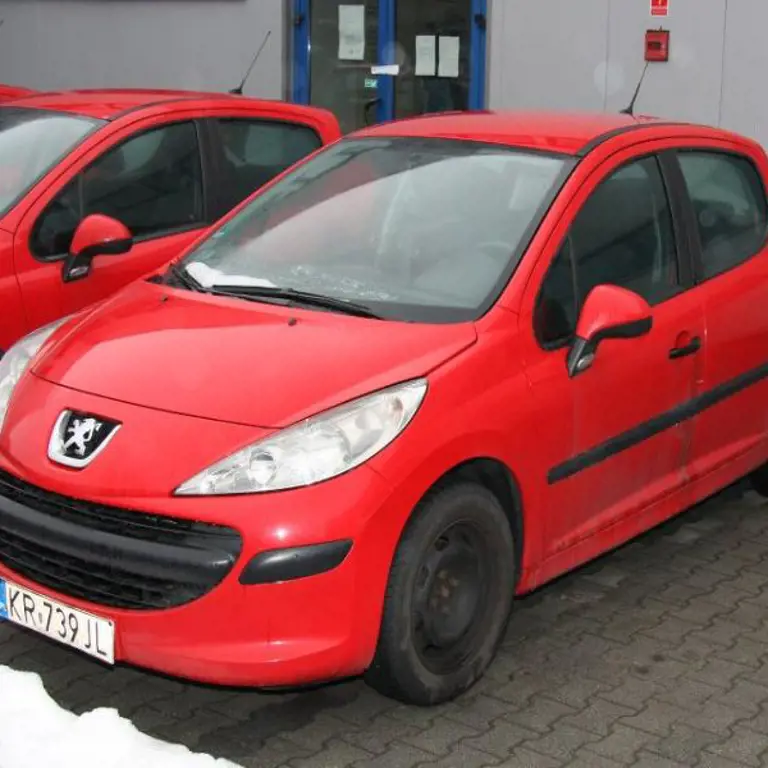 Passenger car  Peugeot 207