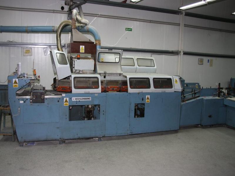 used book block production line, platesetter CTP-1