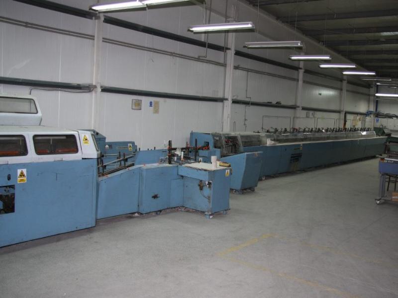 used book block production line, platesetter CTP-2