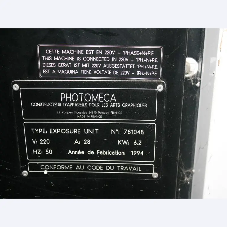 used book block production line, platesetter CTP-4