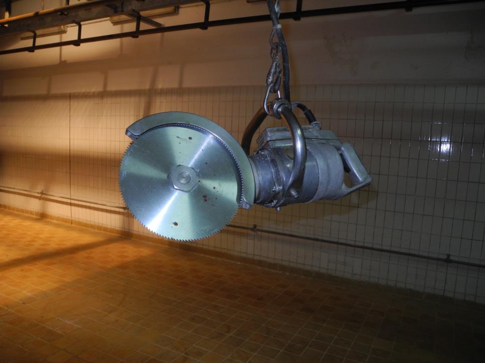 
Meat processing machines 
-1