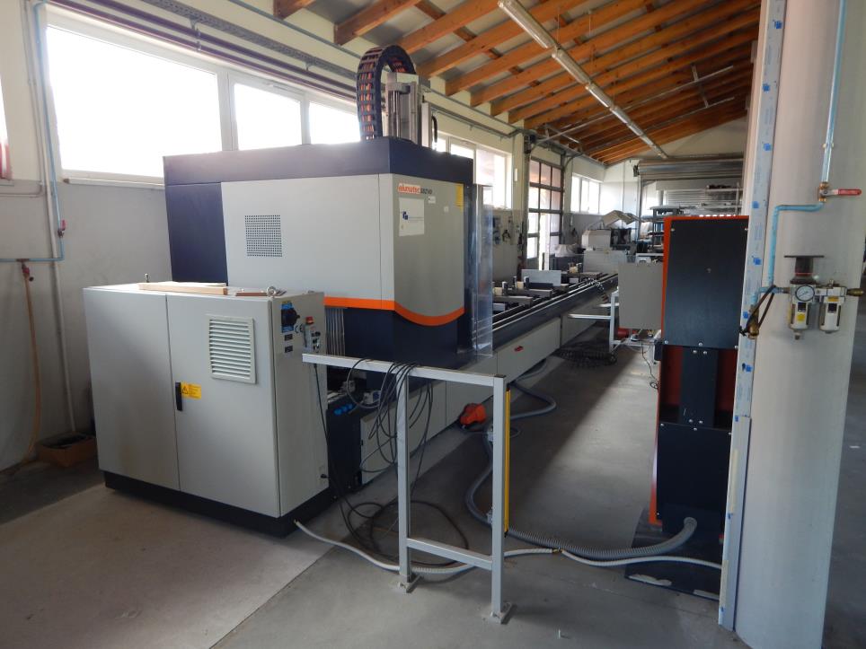 Machines for production of aluminium, PVC and wood profiles-3