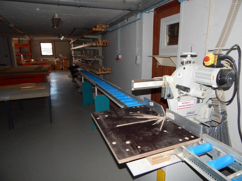 Machines for production of aluminium, PVC and wood profiles-5