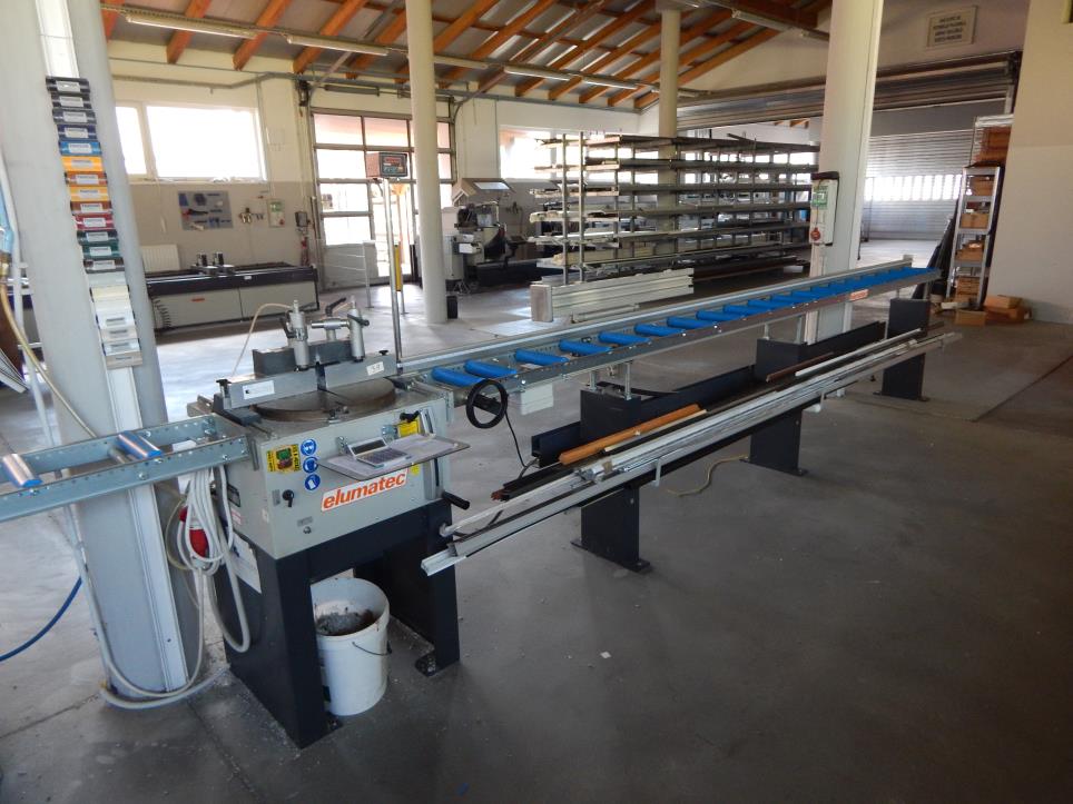 Machines for production of aluminium, PVC and wood profiles-3