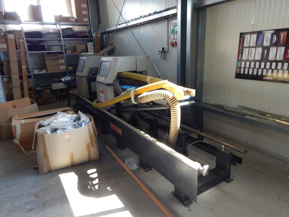 Machines for production of aluminium, PVC and wood profiles-2