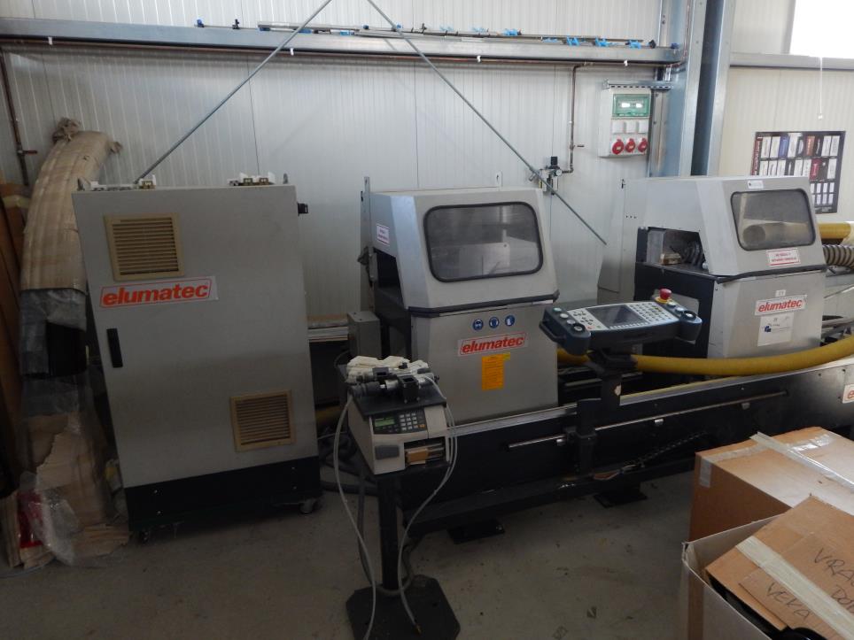 Machines for production of aluminium, PVC and wood profiles-3