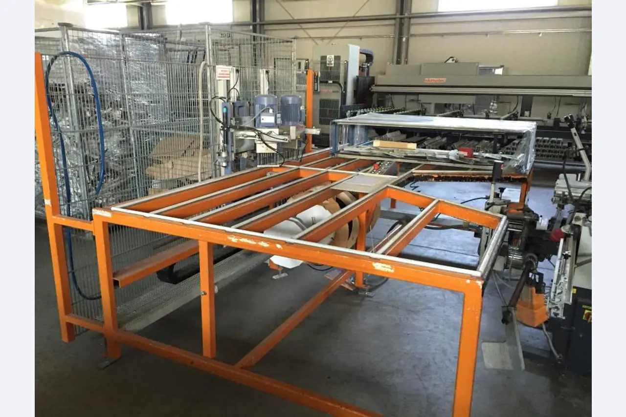 Machines for production of aluminium, PVC and wood profiles-1