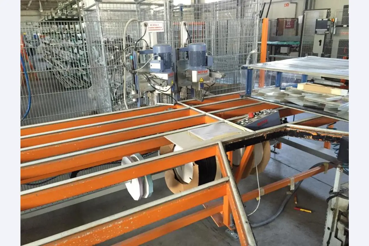 Machines for production of aluminium, PVC and wood profiles-4