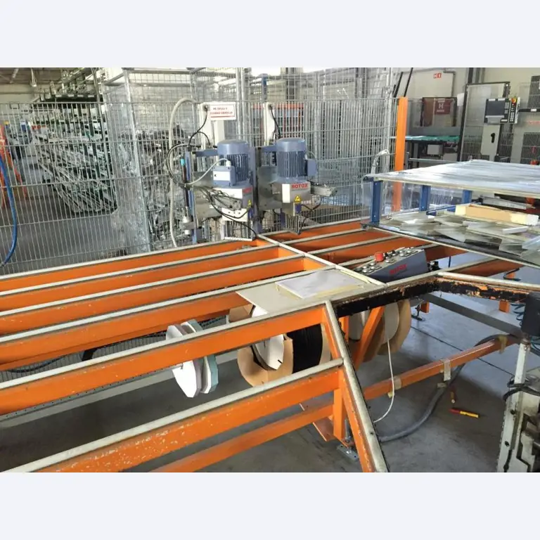 Machines for production of aluminium, PVC and wood profiles-4