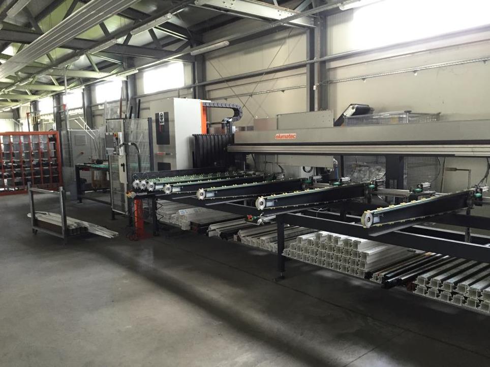 Machines for production of aluminium, PVC and wood profiles-2