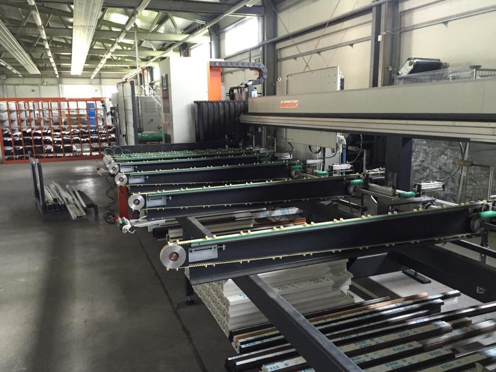 Machines for production of aluminium, PVC and wood profiles-4