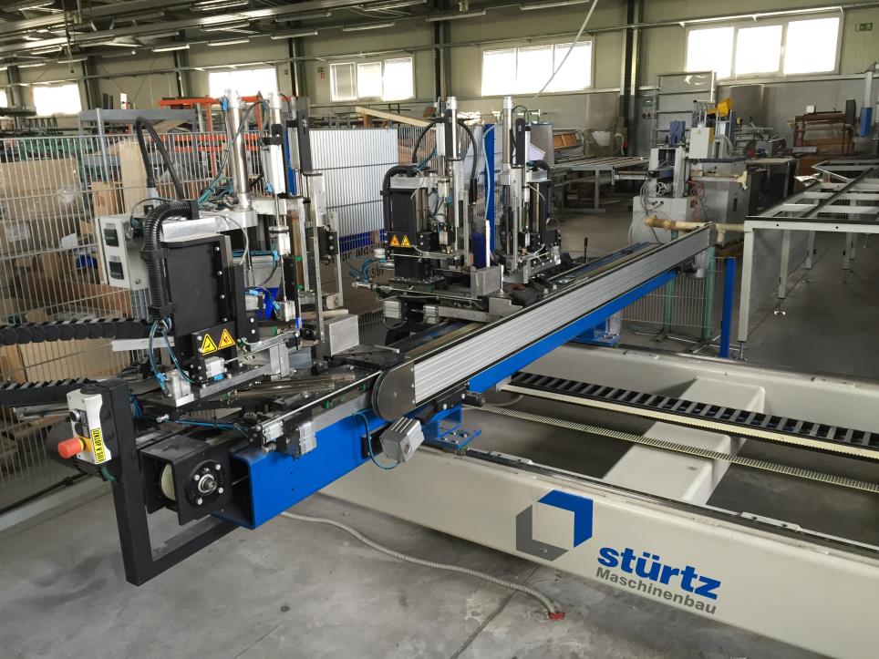 Machines for production of aluminium, PVC and wood profiles-2
