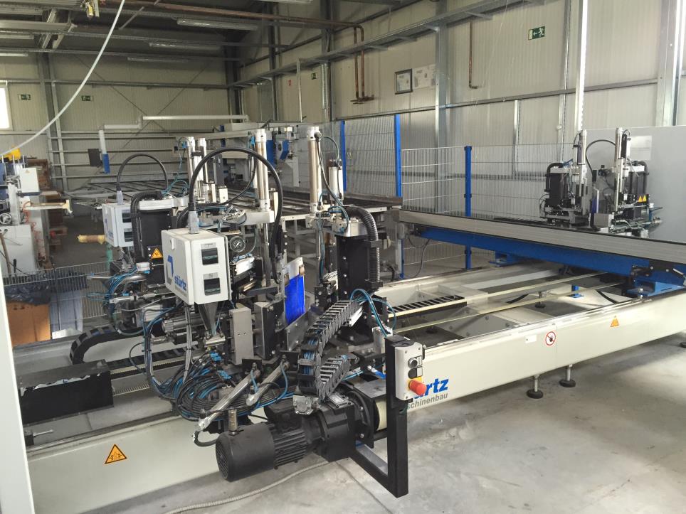 Machines for production of aluminium, PVC and wood profiles-4