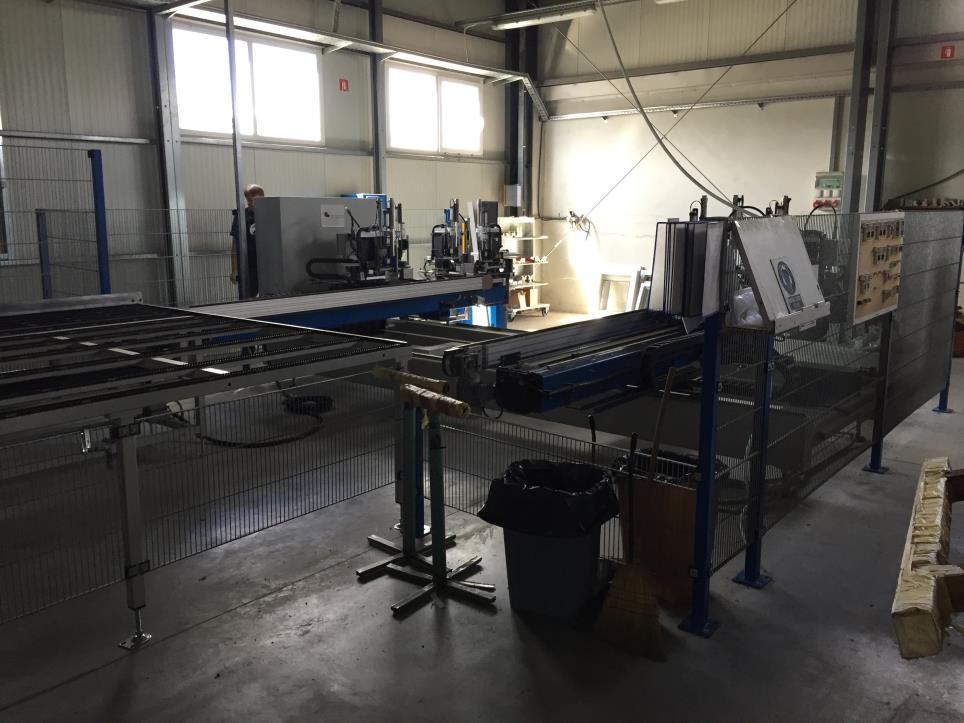 Machines for production of aluminium, PVC and wood profiles-6
