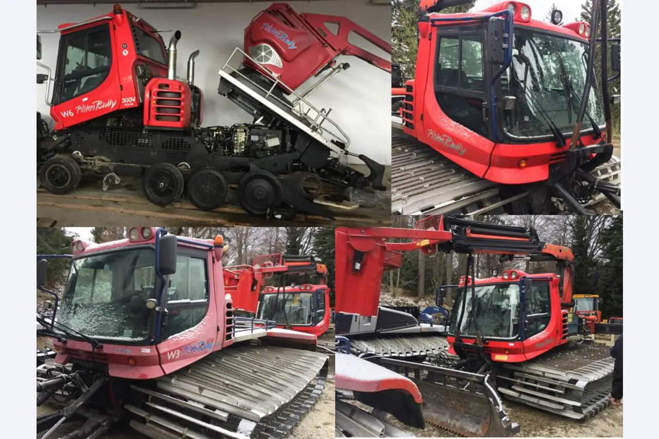 tamping machines (pistenbully) and <br>snow cannons-1