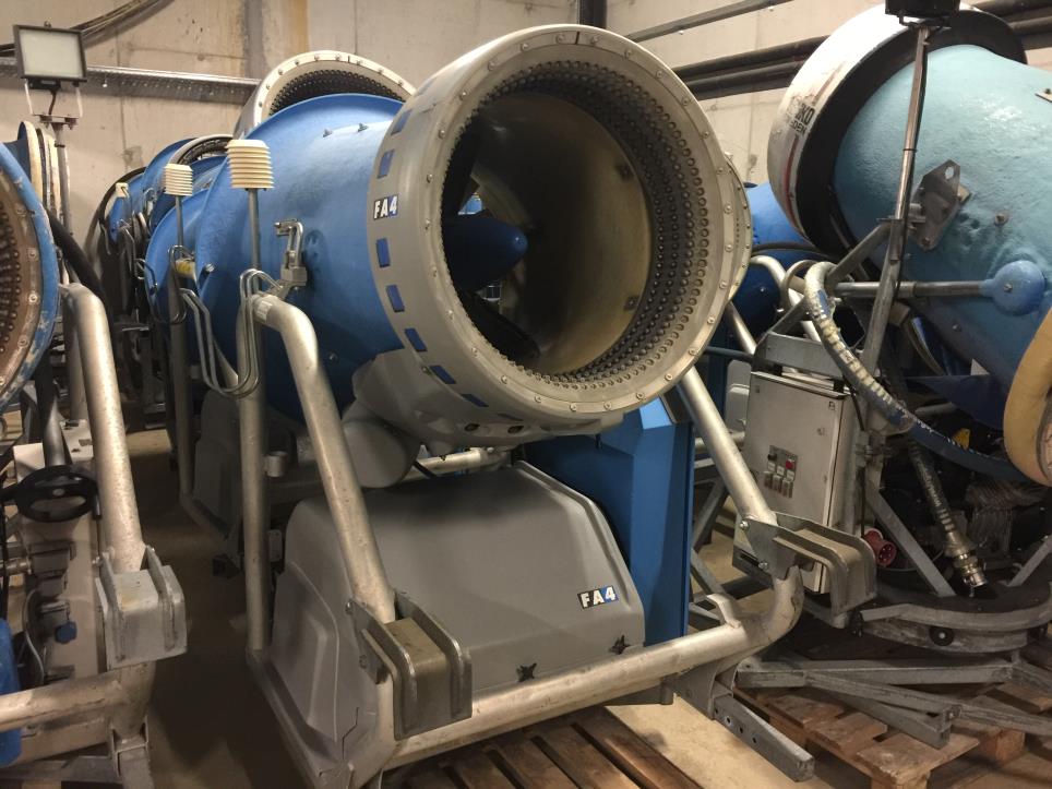 tamping machines (pistenbully) and <br>snow cannons-1