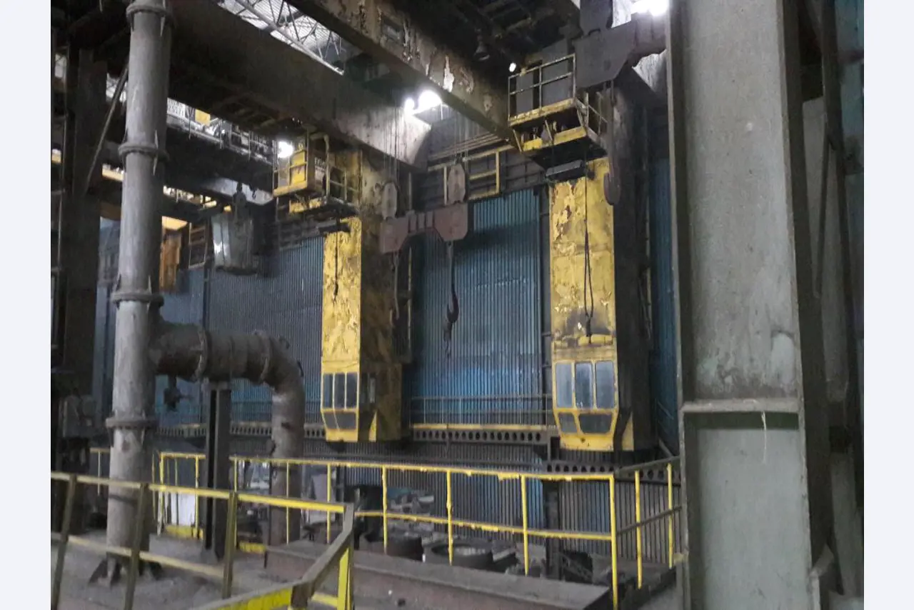 Used machines of a steelwork-1