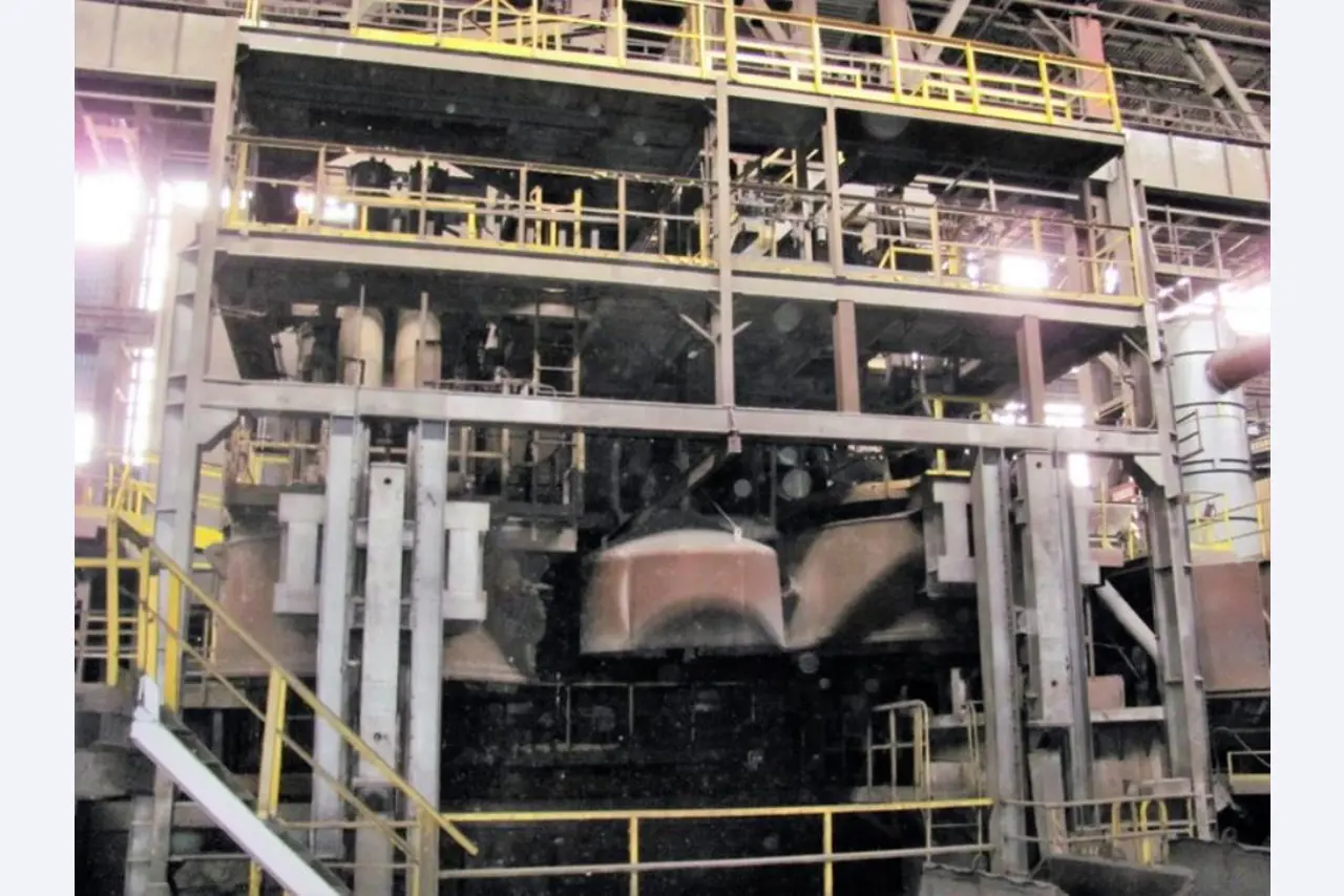 Used machines of a steelwork-1