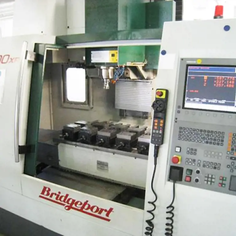 4 AXIS CNC Vertical Machining Center with ITNC530 Heidenhain steering Bridgeport VMC 1000.22