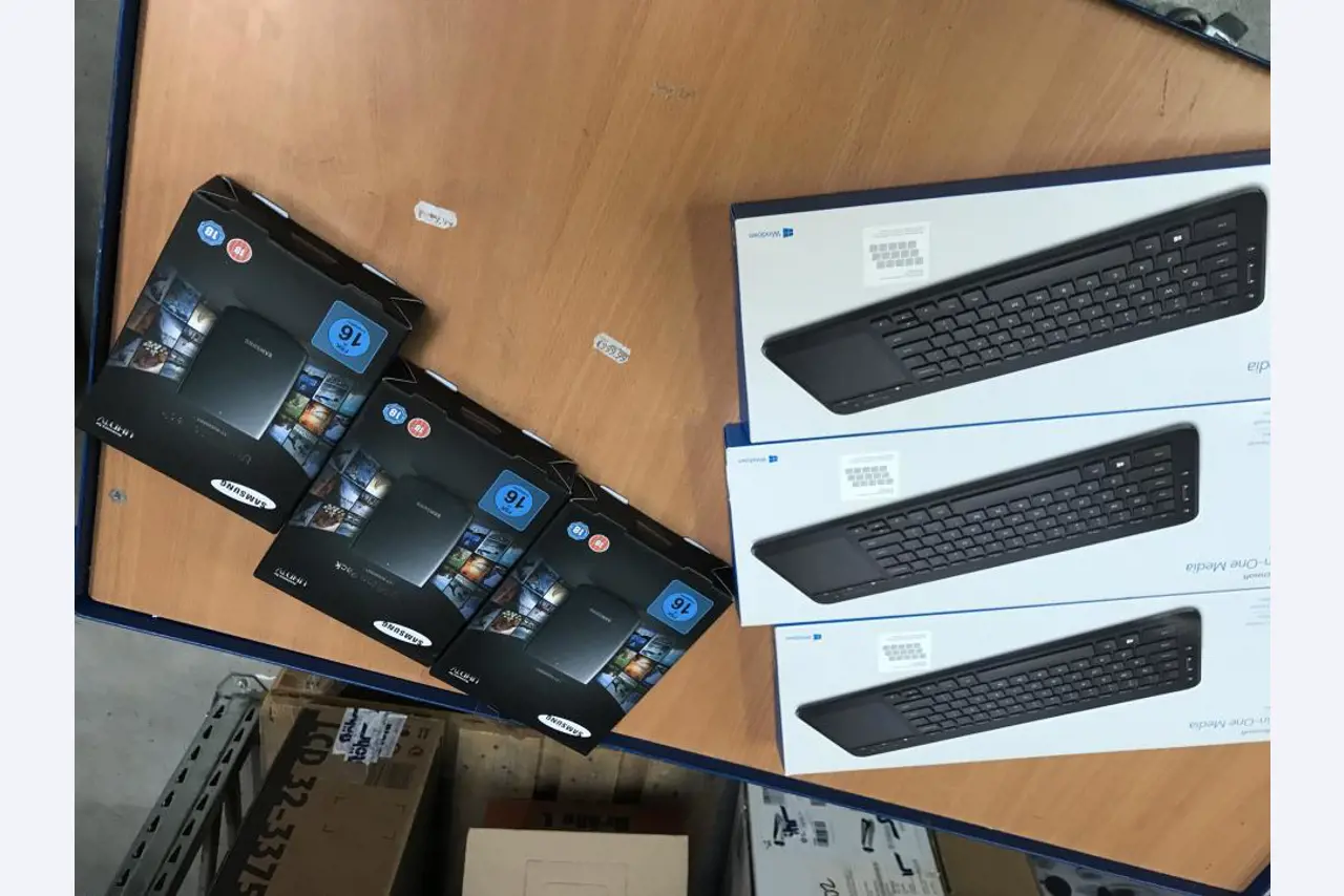 warehouse stock and office equipment of an electronics store-2