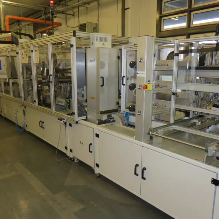 full featured 3S-Turnkey PV Module Factory - Position du paquet