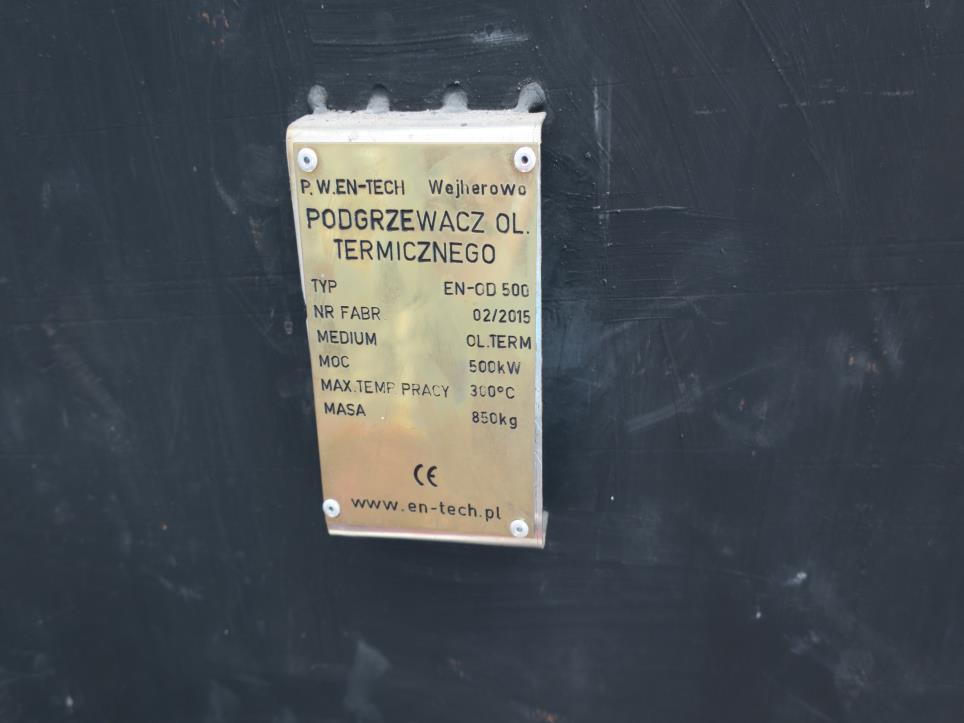 Machines from the biofuel production plant<br>
-4