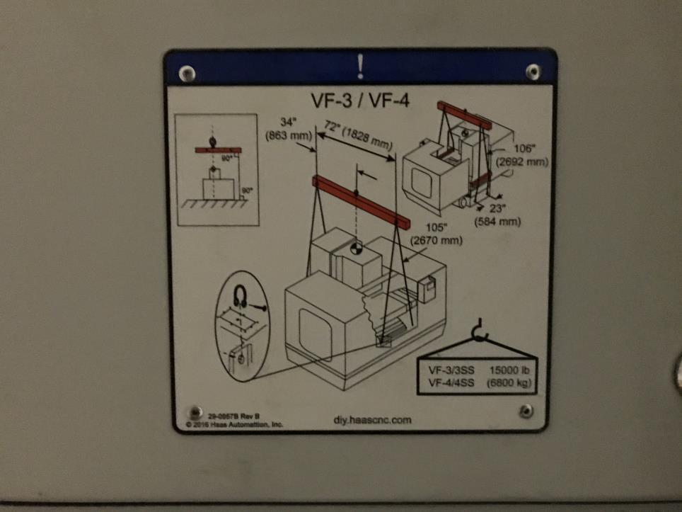 Używane centrum obróbcze, HAAS-3