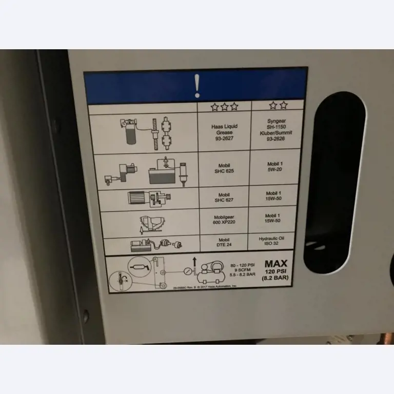 Used machining center, HAAS-31