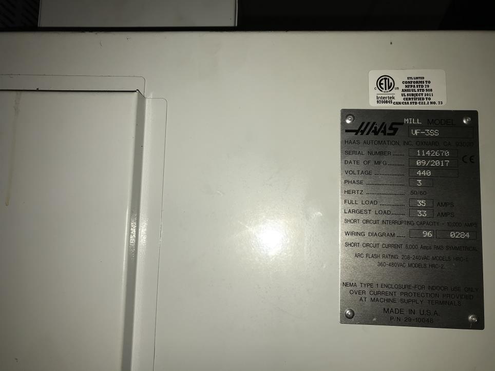 Używane centrum obróbcze, HAAS-5