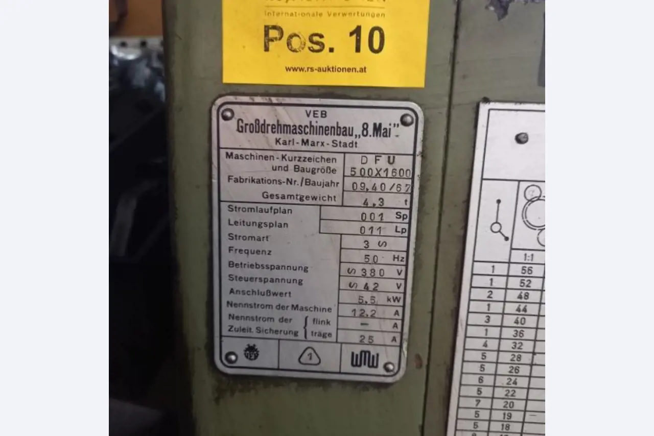 Machinery and equipment from a German metal construction company -6
