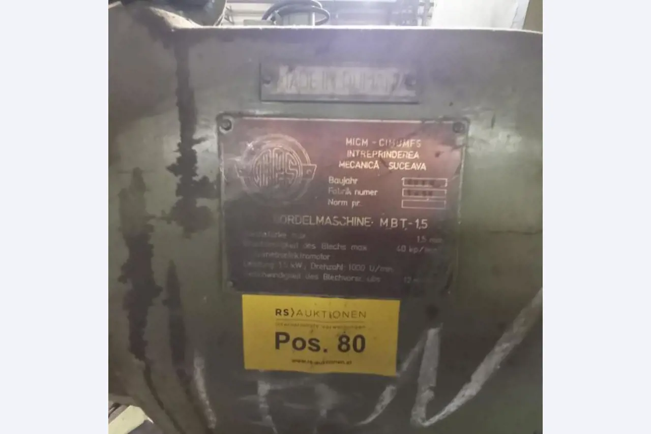 Máquinas y equipos de una empresa alemana de construcciones metálicas-4