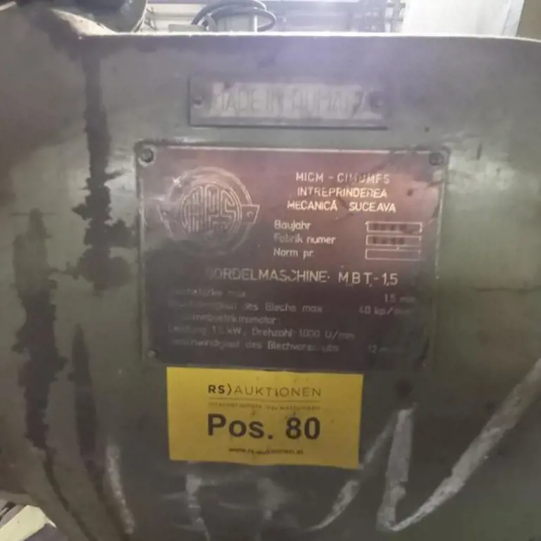 Máquinas y equipos de una empresa alemana de construcciones metálicas-4