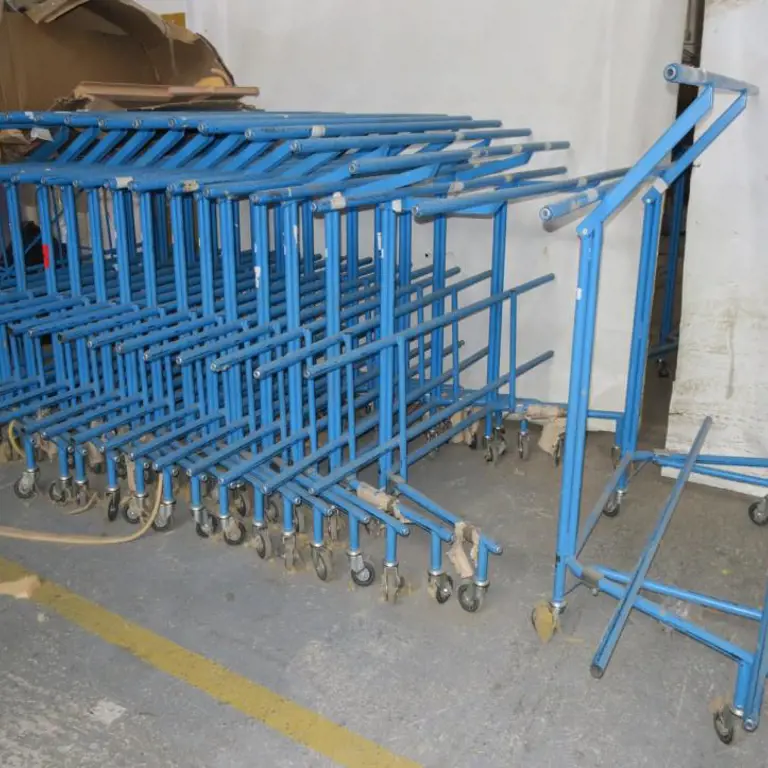 Trolleys for upholstered elements, 31 pcs.