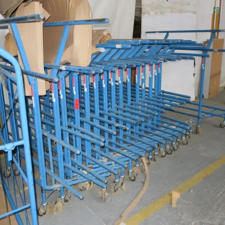 Trolleys for upholstered elements, 10 pcs.