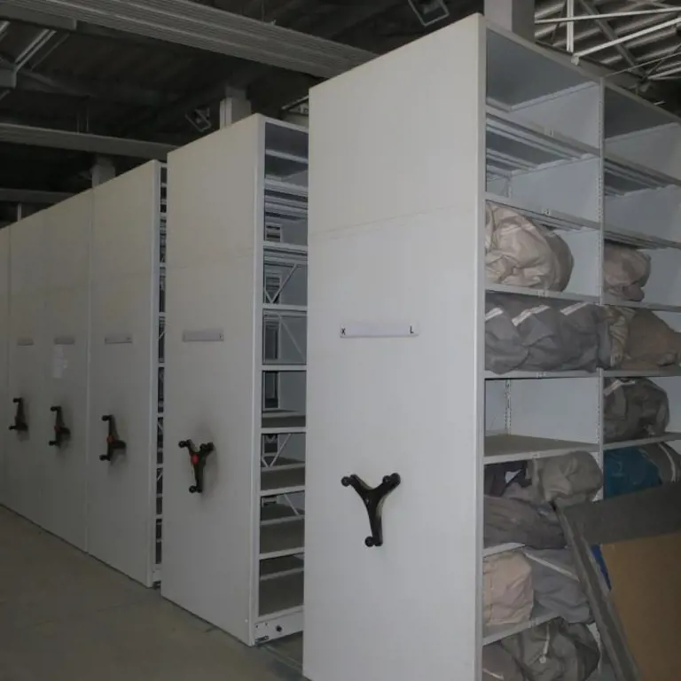 Rayonnages mobiles à deux côtés Progmet