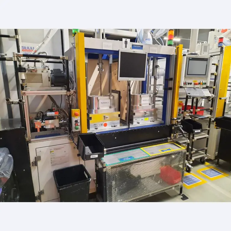 Máquinas y equipos de una fábrica de contadores de gas-1