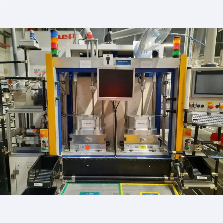 Máquinas y equipos de una fábrica de contadores de gas-2