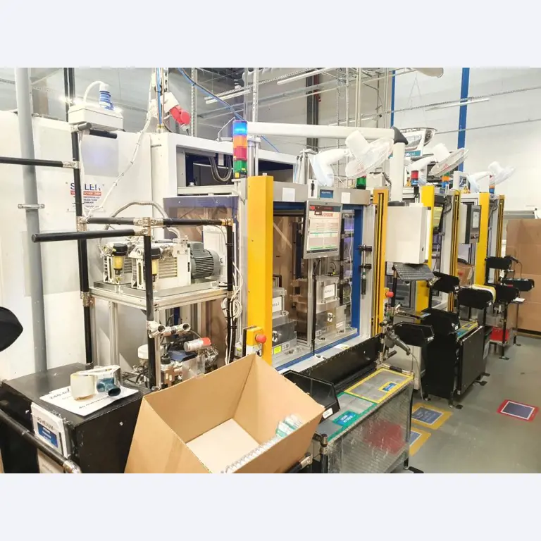 Máquinas y equipos de una fábrica de contadores de gas-4
