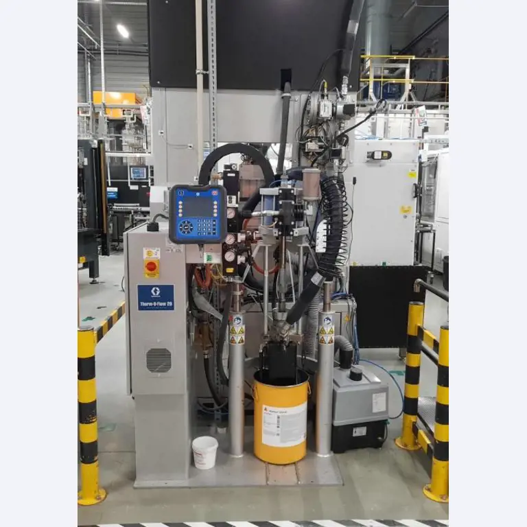 Máquinas y equipos de una fábrica de contadores de gas-5