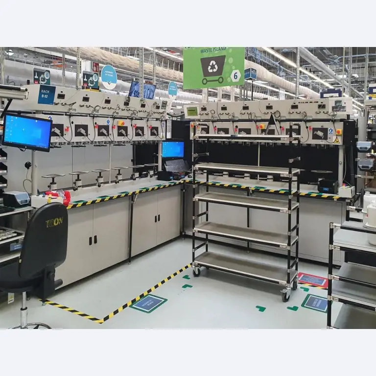 Máquinas y equipos de una fábrica de contadores de gas-2