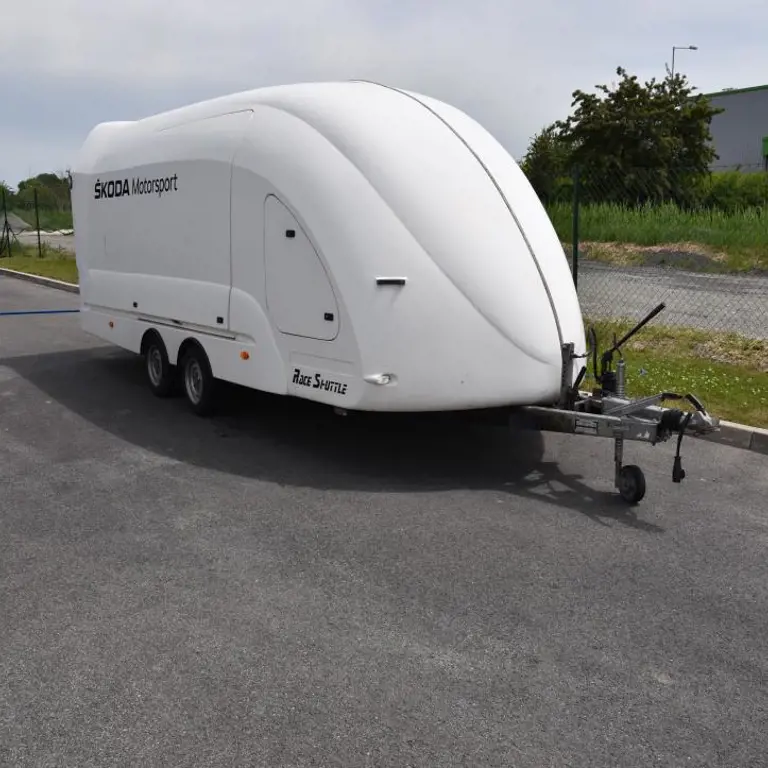 Race shuttle aanhangwagen Brian James Trailers