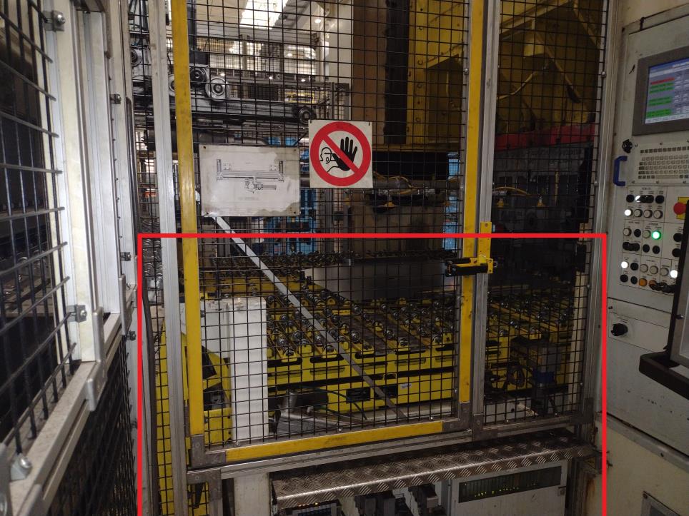 Klikový lis linku-2