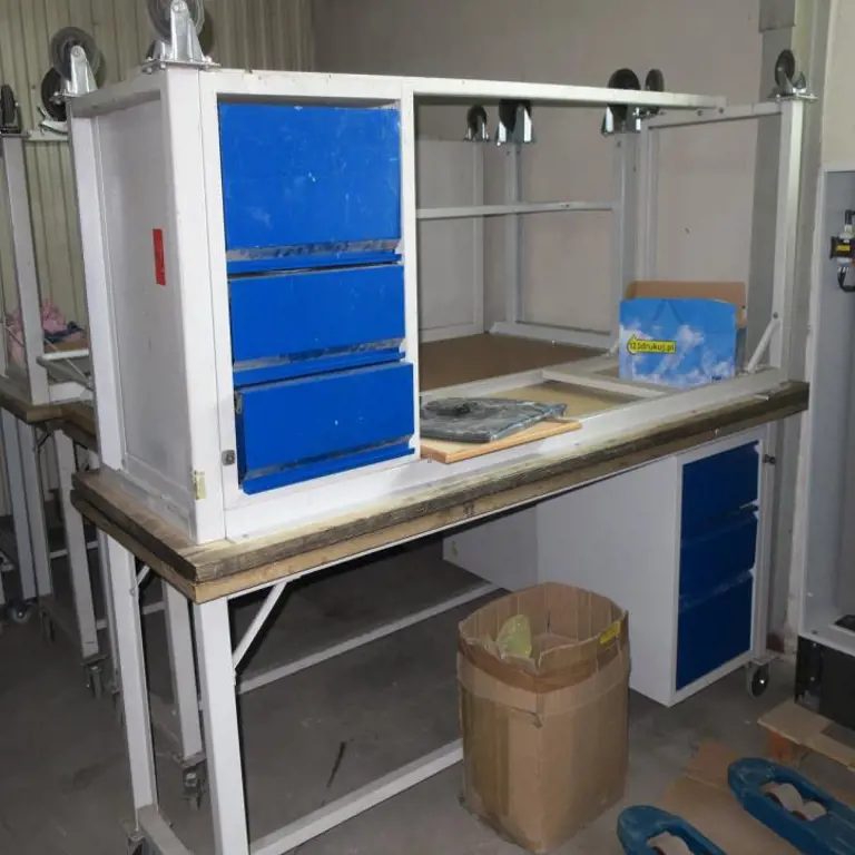 Werkbänke auf Rädern, 10 Stk. BAKPOL BS 20