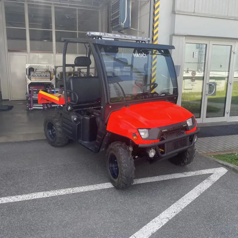 Fast rescue vehicle - quadricycle Roesenbauer/POLARIS Ranger