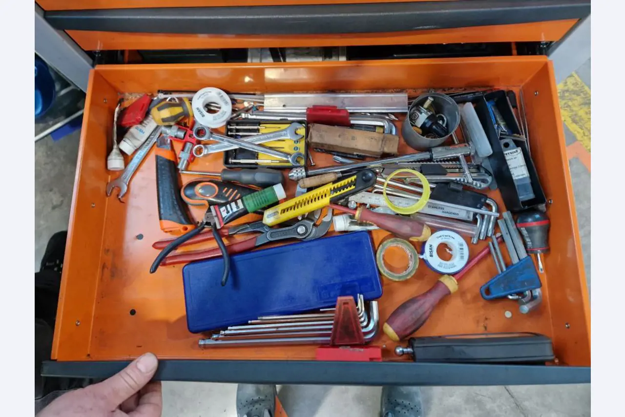 Machines from a plant producing surge protection devices-4