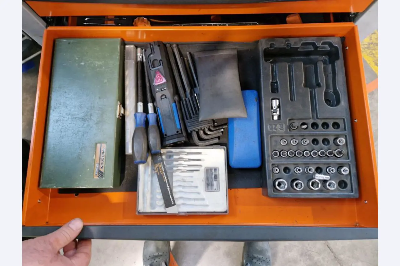 Machines from a plant producing surge protection devices-5