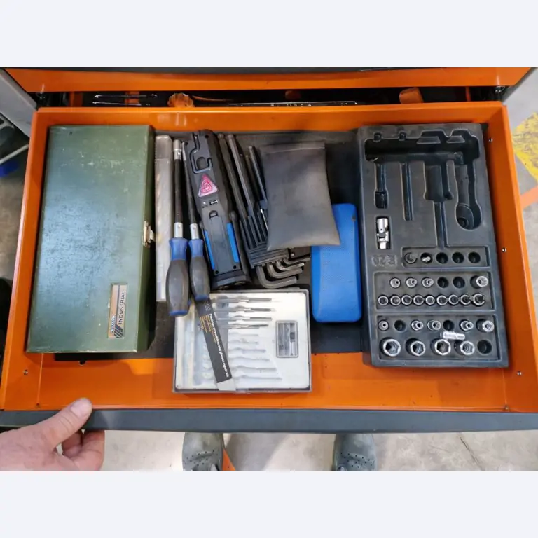 Machines from a plant producing surge protection devices-5