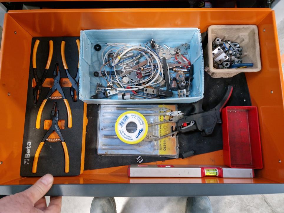 Machines from a plant producing surge protection devices-7