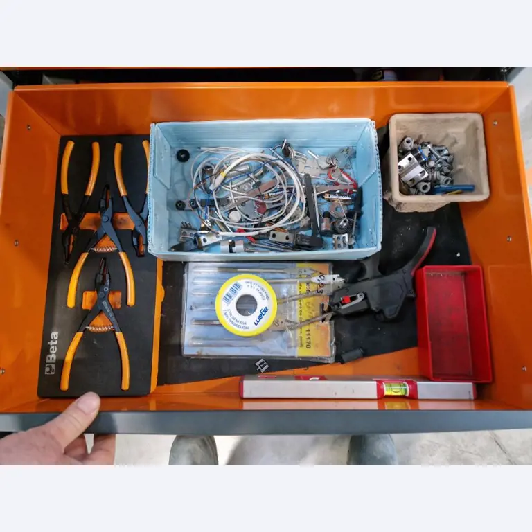 Machines from a plant producing surge protection devices-7